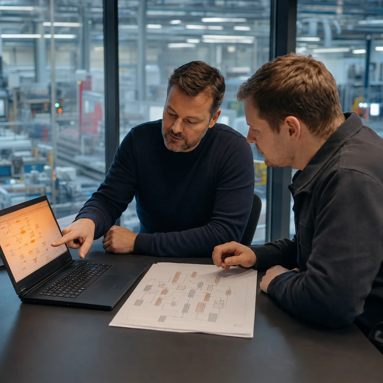 Kundentermin – ERP- und Prozessplanung
