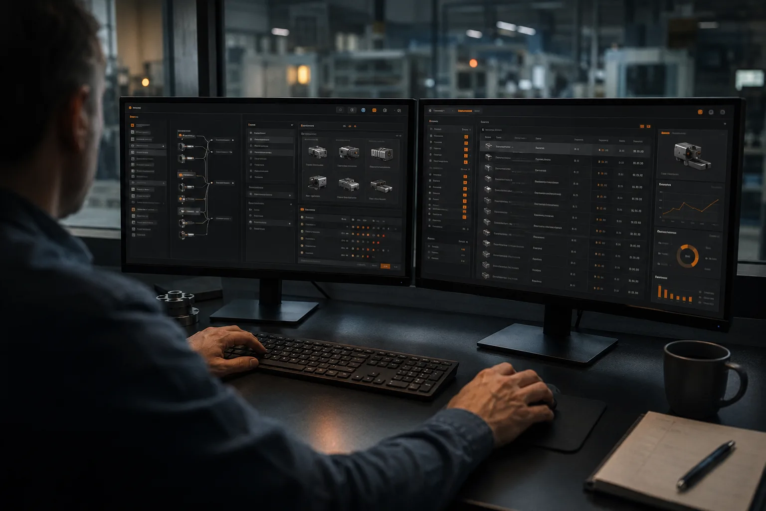 Produktkonfiguration – Konfigurationslogik und ERP-Datenfluss am Bildschirm